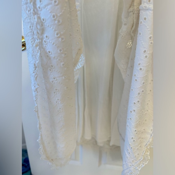 NWT- LoveShackFancy - Nella Maxi Dress - True White Size: 6 - Picture 11 of 13